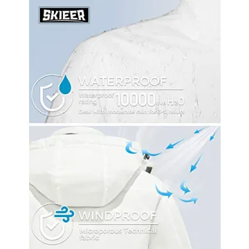Skieer Men's Waterproof Ski Coat for All Winter Activities