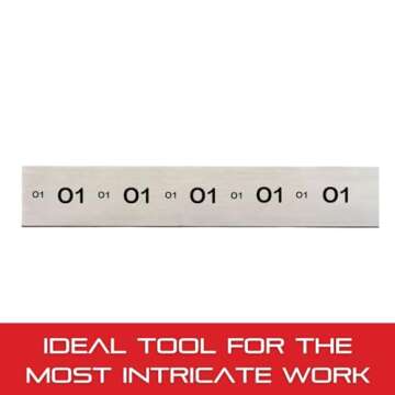 O1 Tool Steel Sheet - Precision Ground, 1/8" Thick, 2" Wide