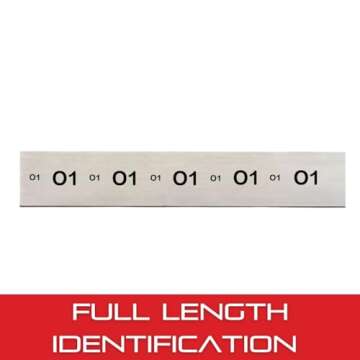 O1 Tool Steel Sheet - Precision Ground, 1/8" Thick, 2" Wide