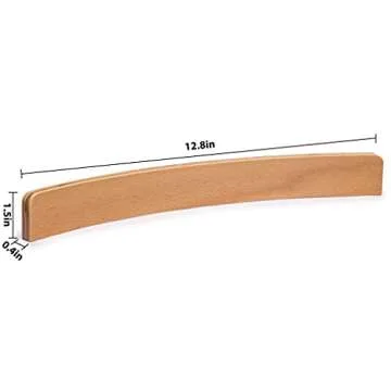 Yellow Mountain Imports Panorama Wooden Playing Card Holders/Racks - Set of 4 Card Organizers