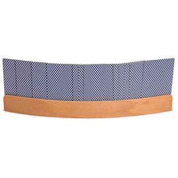 Yellow Mountain Imports Panorama Wooden Playing Card Holders/Racks - Set of 4 Card Organizers