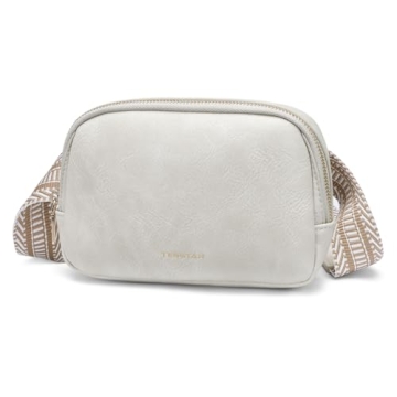 Mini Belt Bag for Women Stylish Vegan Leather Fanny Pack