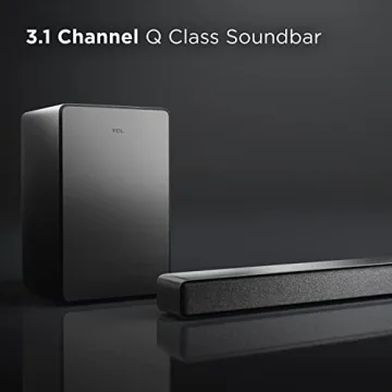 TCL 3.1ch Sound Bar with Wireless Subwoofer for Home Audio