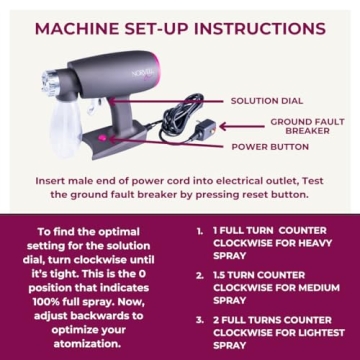 Norvell Oasis Spray Tan Machine Bundle for Perfect Tan