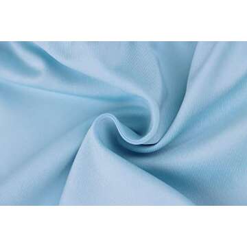 Meladyan Women Sexy Long Sleeve Mesh Crop Top Open Front Cover Up Spaghetti Strap Slim Fit Corset Cami 2 Pieces Clubwear Sky Blue