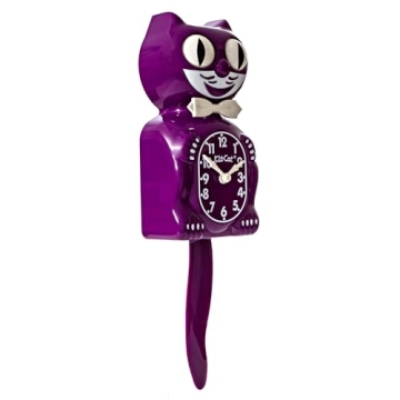 Kit Cat Klock Gentlemen in Boysenberry for Home Decor