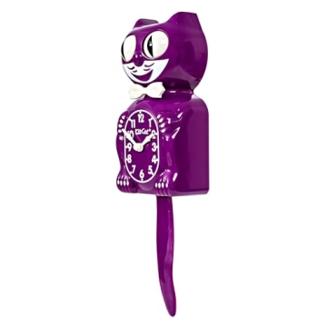 Kit Cat Klock Gentlemen in Boysenberry for Home Decor