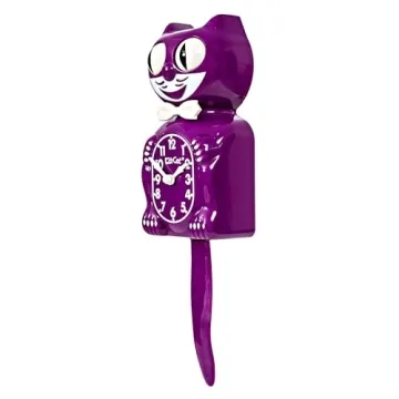 Kit Cat Klock Gentlemen in Boysenberry for Home Decor