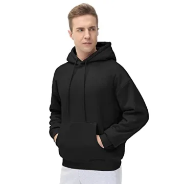 Ultra Soft Fleece Men's Pullover Hoodie With Pockets