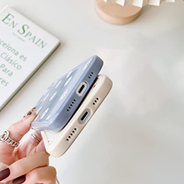 ZTOFERA Daisy Pattern TPU Case for iPhone 13 Pro Max