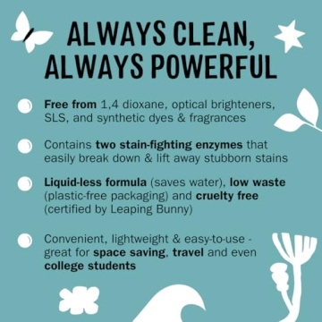 Molly's Suds Eco-Friendly Laundry Detergent Sheets for 70 Loads