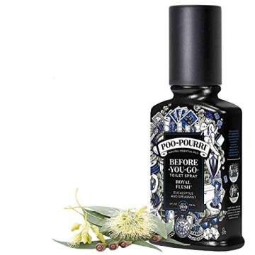 Poo-Pourri Before You Go Toilet Spray Original Citrus, Vanilla Mint and Royal Flush 4 Ounce Bottles