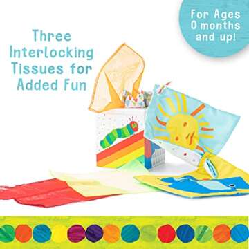 Kids Preferred World of Eric Carle Montessori Tissue Box Sensory Toy