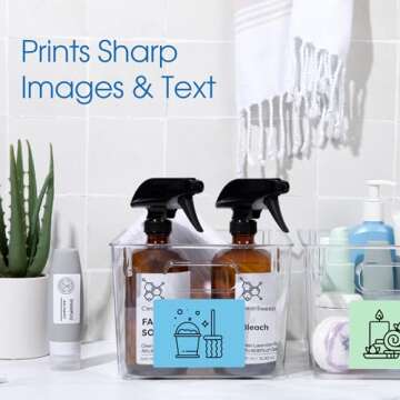 Spartan Industrial Direct Thermal 4" X 6" Fanfold Pink Shipping Labels | (500 Total 4x6 Fan-fold Labels) | Compatible with Rollo, Munbyn, Zebra Thermal Printers | Commercial Grade and Professional