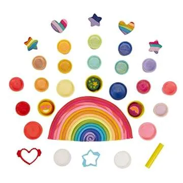 Play-Doh Bright 'n Happy Variety Pack with 21 Colorful Cans