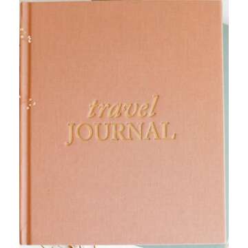 DUNCAN & STONE PAPER CO. Travel Journal for Women, Men (Rose, 110 Pages) – Adventure Journal to Re...