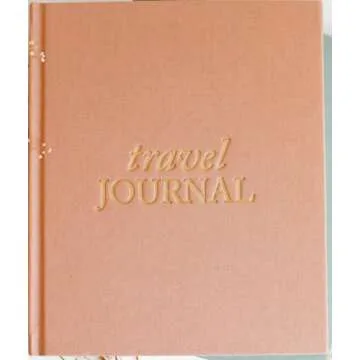 DUNCAN & STONE PAPER CO. Travel Journal for Women, Men (Rose, 110 Pages) – Adventure Journal to Re...