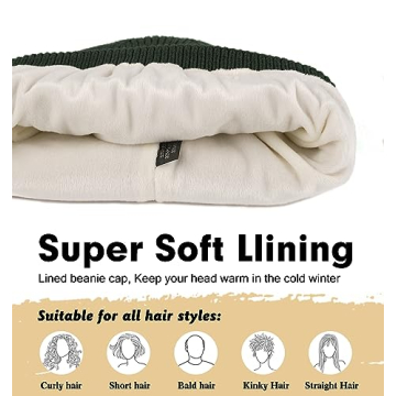 Wmcaps Winter Beanie for Men and Women - Stylish Fleece Lined Knit Hat