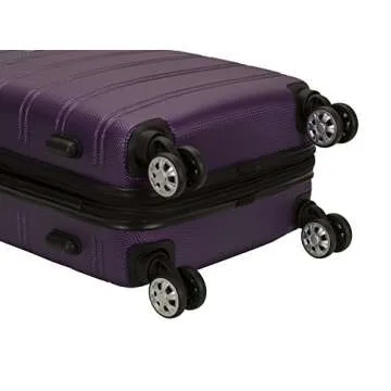 Rockland Melbourne Hardside Luggage Set - Expandable & Stylish