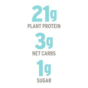 No Cow Protein Bar Mint Cacao | Low Sugar & High Fiber