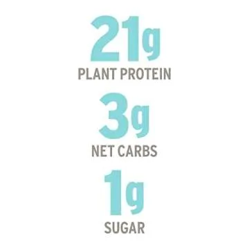 No Cow Protein Bar Mint Cacao | Low Sugar & High Fiber