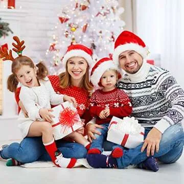 Poen 8 Pieces Large Pull Bow 6 inches Organza Gift Wrapping Ribbon Bow for Wedding Baskets Gift Wrapping and Decoration(Mixed Color)