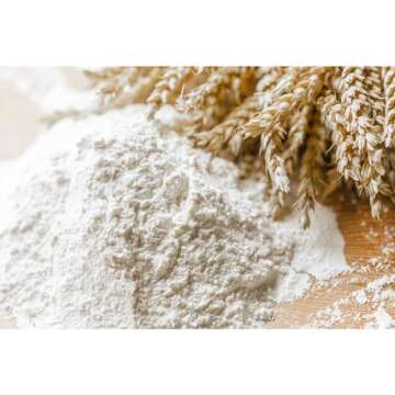 SUPREME BOX King Arthur Baking Organic Unbleached Bread Flour 5 lbs - Pack of 2 (10 lb in total)