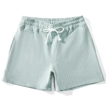 FIROTTII Men's Athletic Shorts: Comfort Meets Style in Green