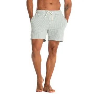FIROTTII Men's Athletic Shorts with Pockets and Drawstring