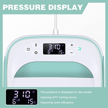 HTVRONT 10x10 Heat Press for Durable & Fun Transfers