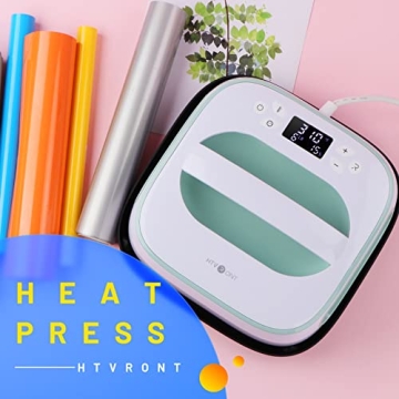 HTVRONT 10x10 Heat Press for Durable & Fun Transfers