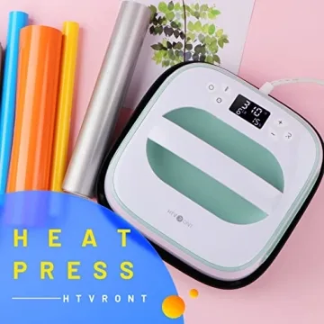 HTVRONT 10x10 Heat Press for Durable & Fun Transfers