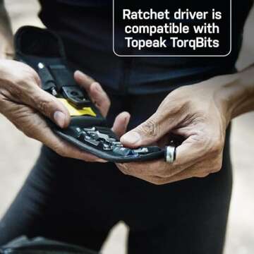 Topeak TT2524 Ratchet Rocket Lite DX Tool , Black, 12