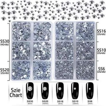 LPBeads 6400 Hotfix Rhinestones for Creative Crafting