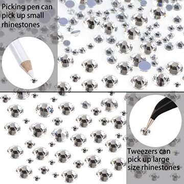 LPBeads 6400 Hotfix Rhinestones for Creative Crafting