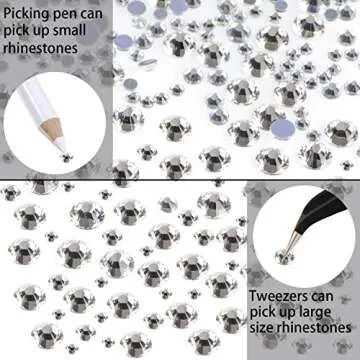 LPBeads 6400 Hotfix Rhinestones for Creative Crafting