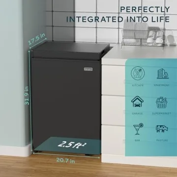 Euhomy 2.8 Cu.Ft Chest Freezer - Perfect for Home Use