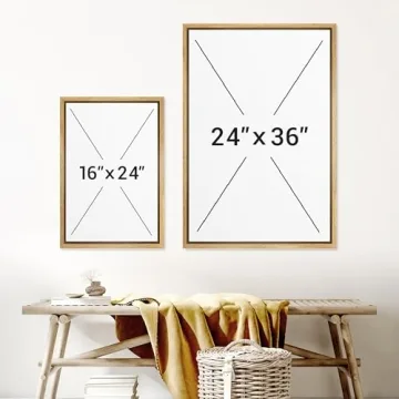 NWT Framed Canvas Print Colorful Bird Art for Homes