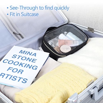 Buy PACKISM Clear Makeup Bags - TSA Approved Travel Set