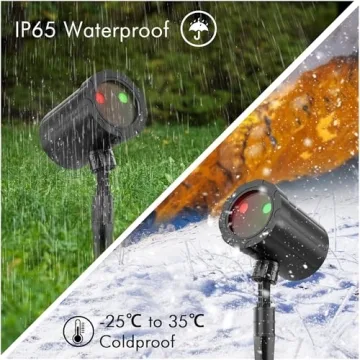 GUSODOR Christmas Projector Lights - Outdoor Indoor Decor