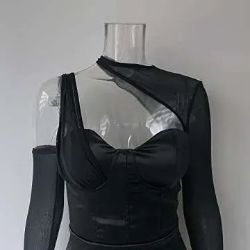 XLLAIS Women Halter Neck Bodycon Dress for Parties