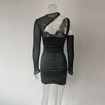 XLLAIS Women Halter Neck Bodycon Dress for Parties