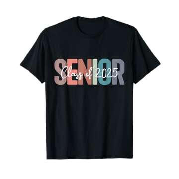 Class of 2025 Senior Graduation T-Shirt for All Celebrating Their Graduation