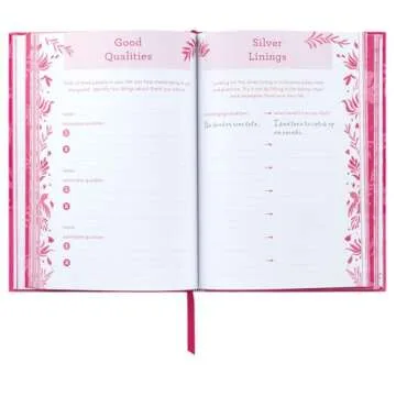 Gratitude Prompted Journal for Self-Care and Wellness