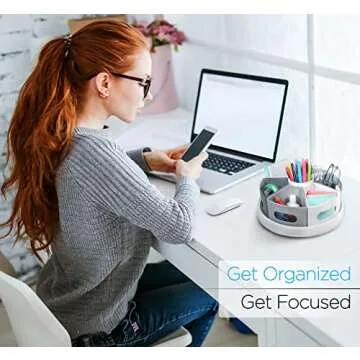 Creative Caddy Rotating Art Supply Organizer for Kids