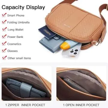 Stylish Telena Leather Crossbody Bag for Women