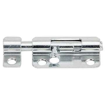 National Hardware N151-555 V834 Barrel Bolt in Zinc plated,3 Inch