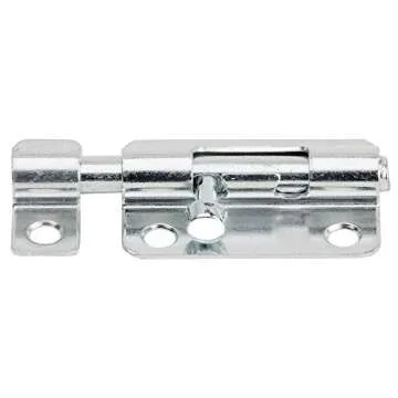 National Hardware N151-555 V834 Barrel Bolt in Zinc plated,3 Inch