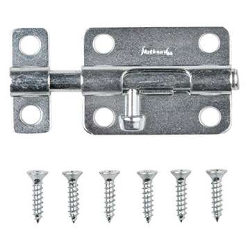 National Hardware N151-555 V834 Barrel Bolt in Zinc plated,3 Inch