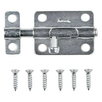 National Hardware N151-555 V834 Barrel Bolt in Zinc plated,3 Inch